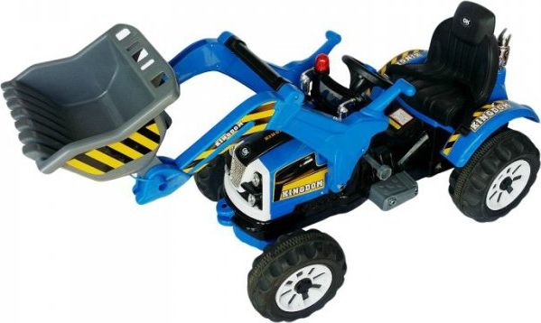 Super-Toys MOCNY TRAKTOR Z ŁYŻKĄ KINGDOM 12V DWIE PRĘDKOŚCI/JS328A uniwersalny