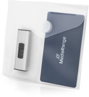 MediaRange BOX986 etui na pendrive Polipropylen (PP) Przezroczysty