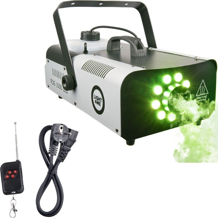 LIGHT4ME LIGHT4ME FOG 1500 LED wytwornica dymu mgły pilot