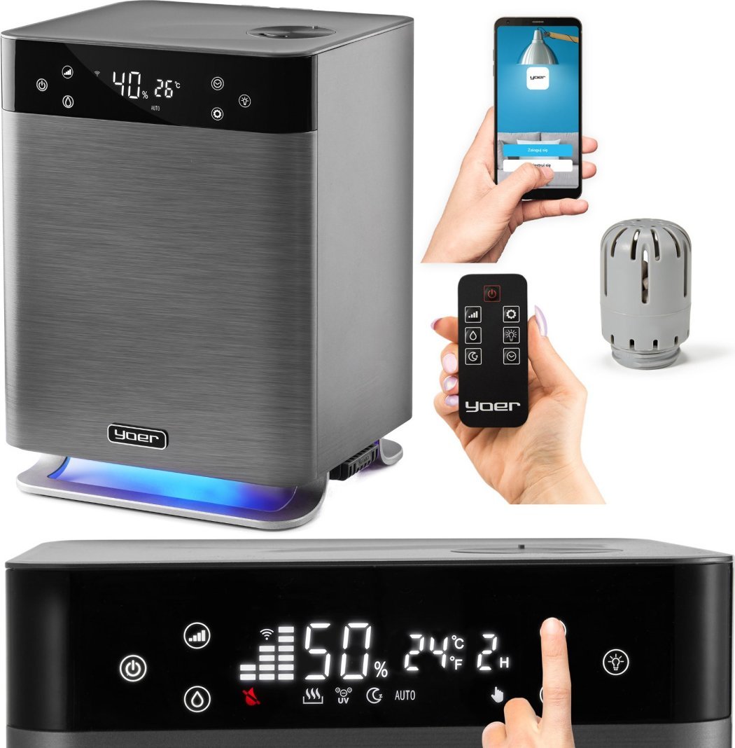 Nawilżacz powietrza Yoer Nawilżacz powietrza Yoer AquaCube HU02G