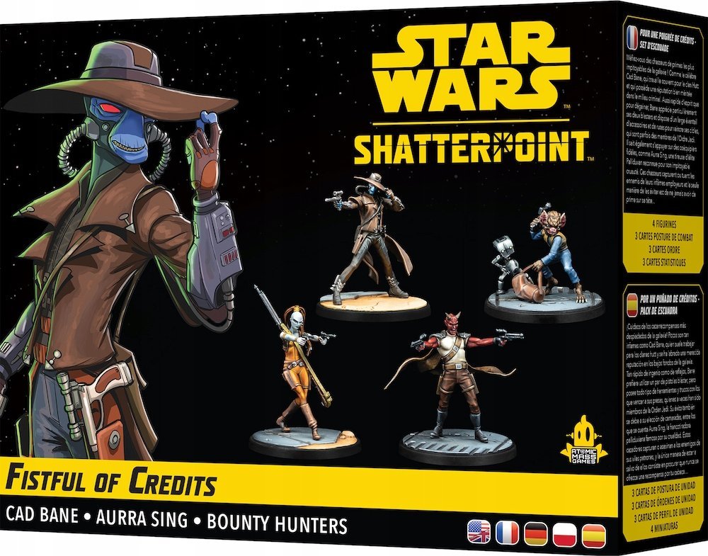 Rebel Dodatek do gry Star Wars: Shatterpoint - Garść pełna kredytów - Cad Bane