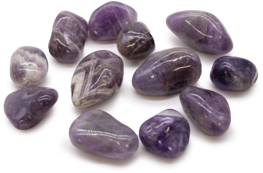Kamień Afrykański Średni - Ametyst | 12 sztuk
