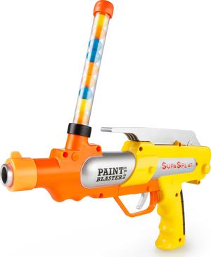 Kids World Paintball dziecięcy pistolet na farbę zestaw 50 kulek i okulary