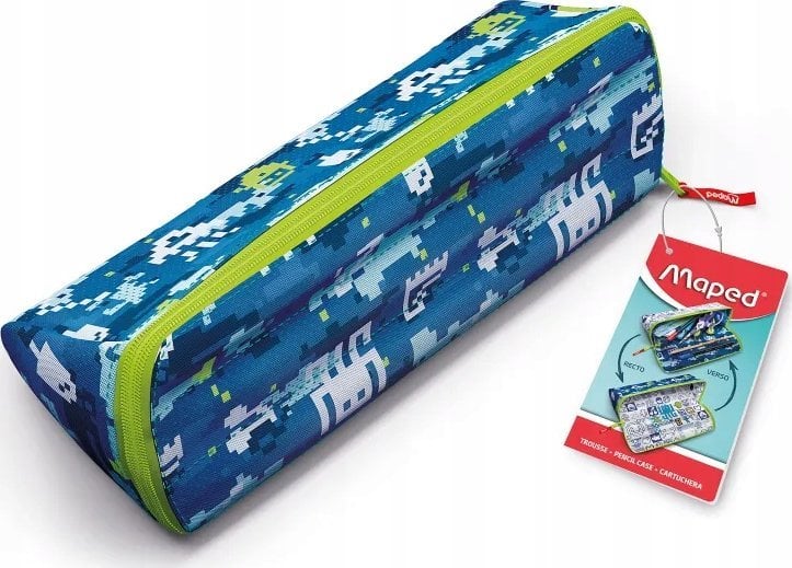 Piórnik Incood Piórnik Pattern do pokolorowania niebieski