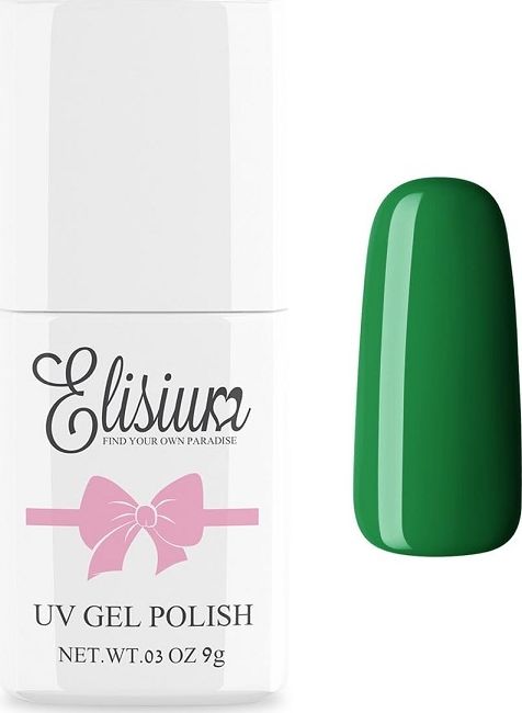 Elisium ELISIUM_UV Gel Polish lakier hybrydowy do paznokci 030 Green Cactus 8ml
