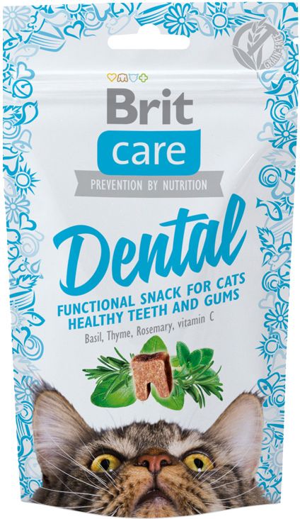 Brit Przysmak dla kota DENTAL 50g
