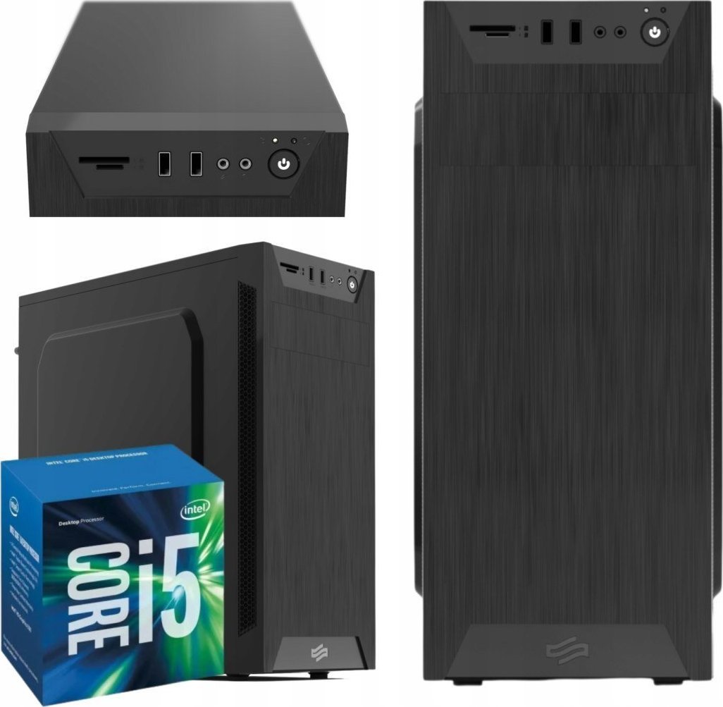 Komputer XLAP24 EasyOffice Intel Core i5 16GB DDR3 256GB SSD DVD Windows 10 Pro