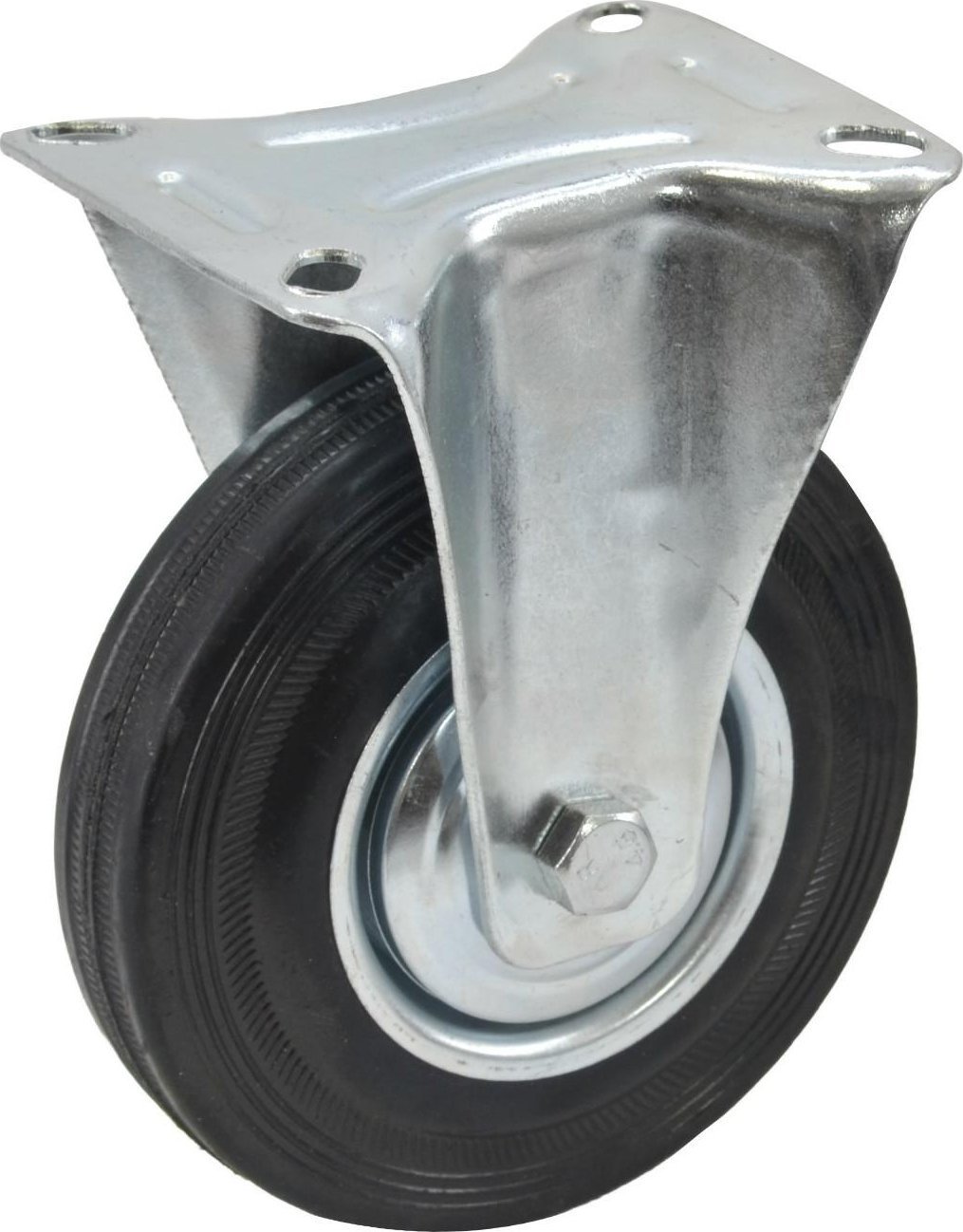 AWTools KOŁO STAŁE Z CZARNĄ GUMĄ 160mm