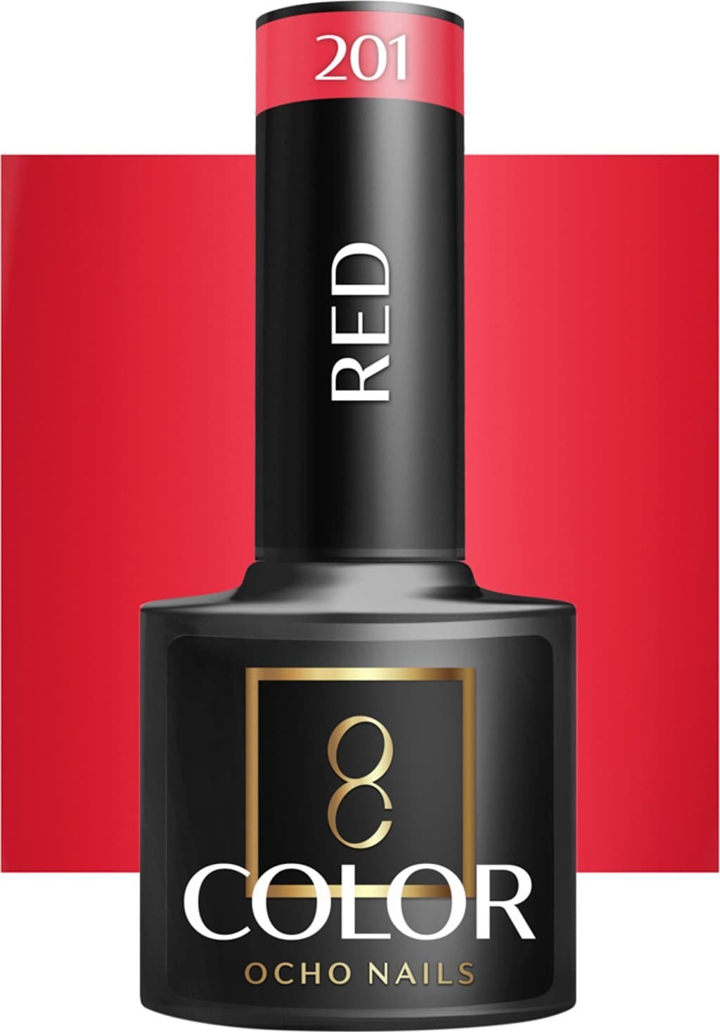 Activeshop OCHO NAILS Lakier hybrydowy red 201 -5 g