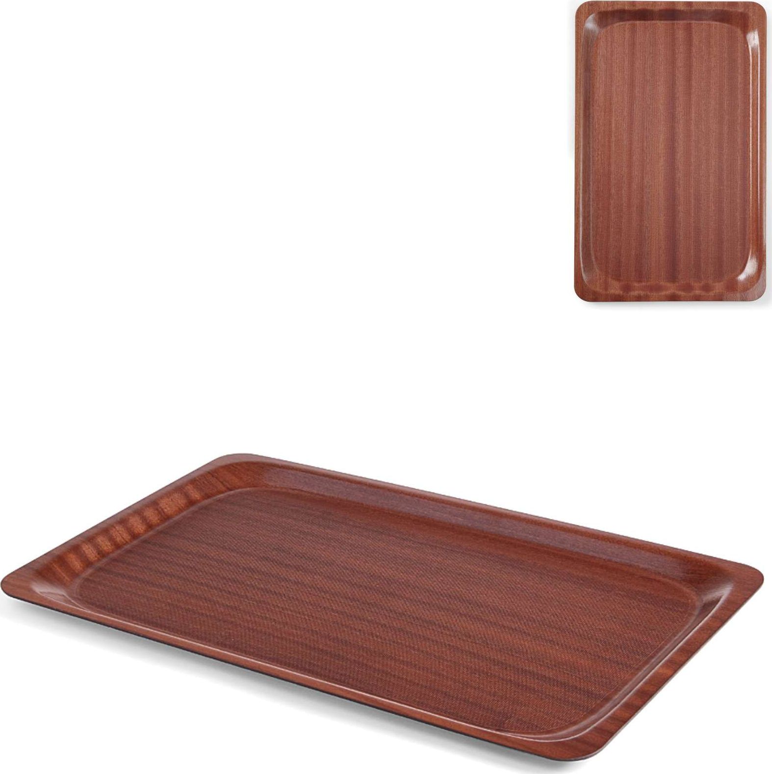 Hendi Taca kelnerska drewniana antypoślizgowa 33x43cm