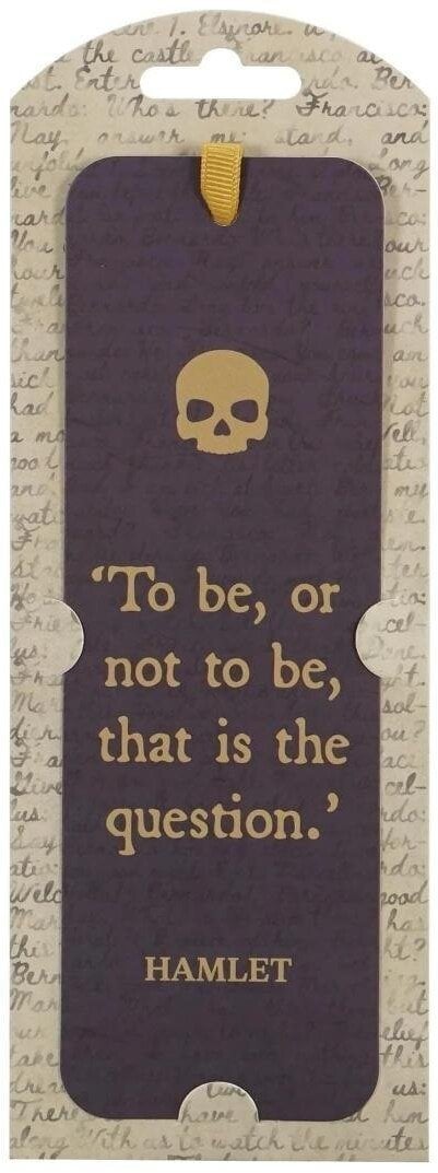 Szekspir Zakładka papierowa - Hamlet