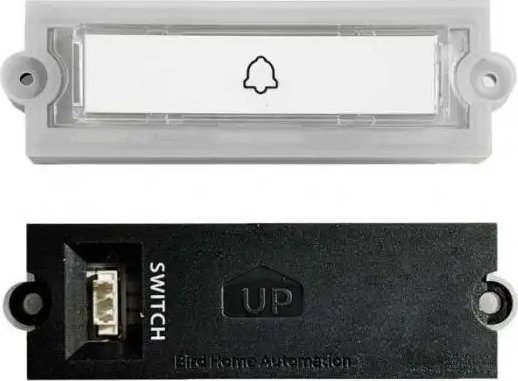 DoorBird Beleuchtete Premium Soft-Touch Ruftaste für DoorBird D21x IP