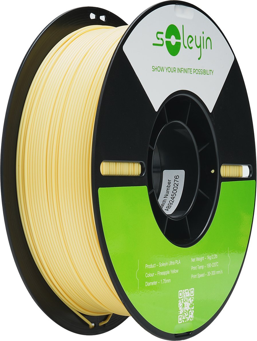 Filament Soleyin Ultra PLA 1kg, Pineapple Yellow (3301010506)