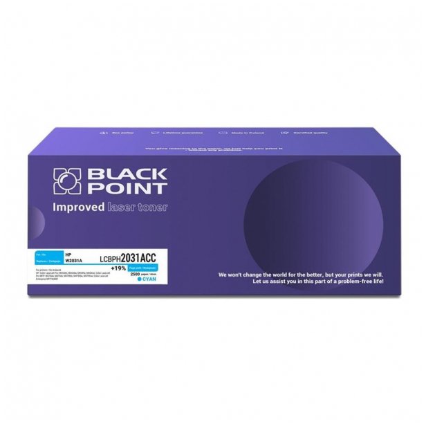 [LCBPH2031ACC] Toner Black Point Color (HP W2031A) chip NEW
