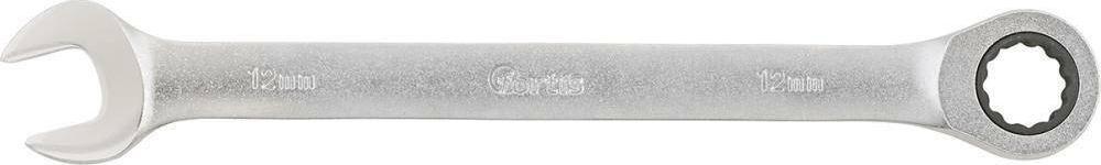 Fortis Klucz płasko-oczkowy, z grzechotką FORTIS