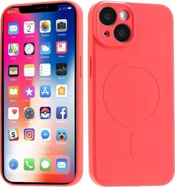 Maxximus MX LIQUID ARMOUR IPHONE 15 PRO (MagSafe) 6.1, RED / CZERWONY