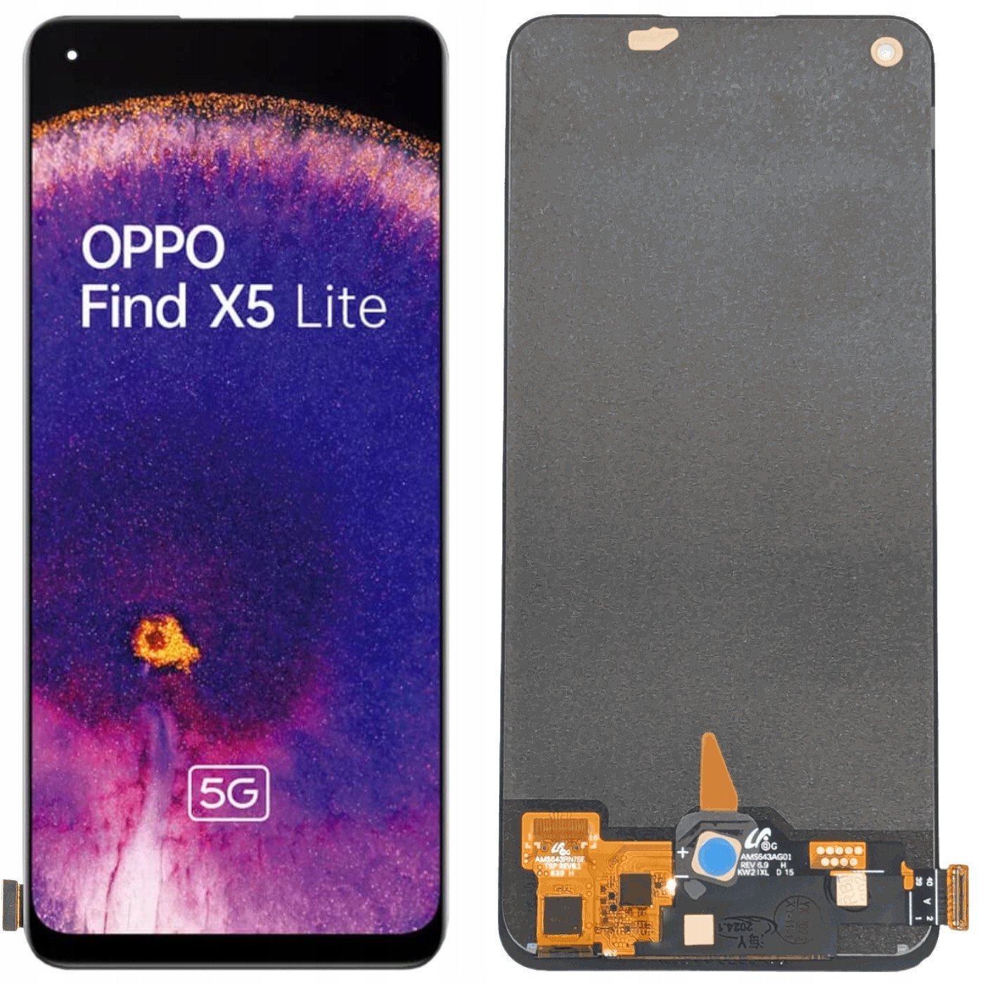 WYŚWIETLACZ EKRAN LCD DO OPPO FIND X5 LITE OLED