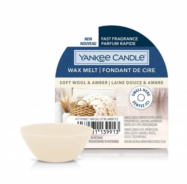 Yankee Candle Soft Wool & Amber 22 g
