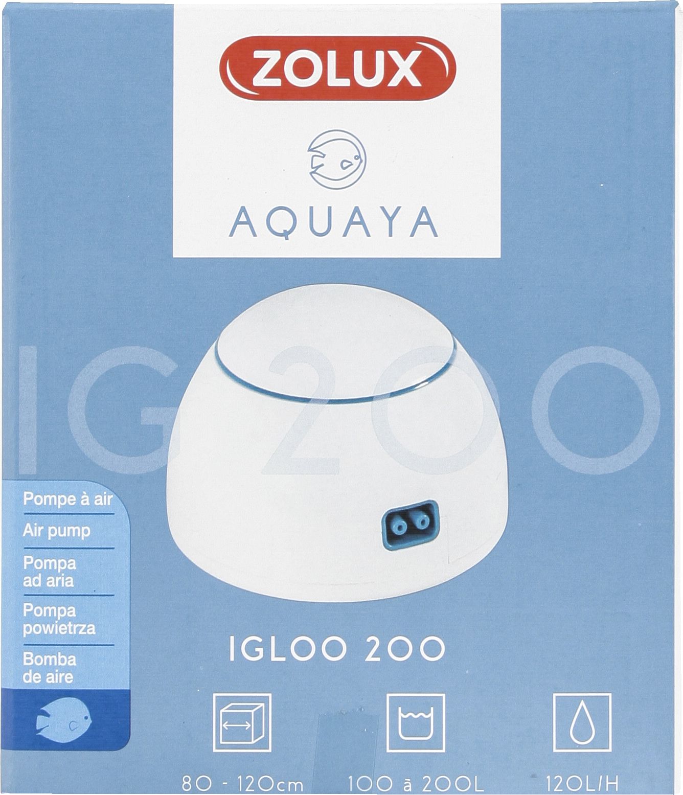 Zolux AQUAYA Igloo 200 kol. biały