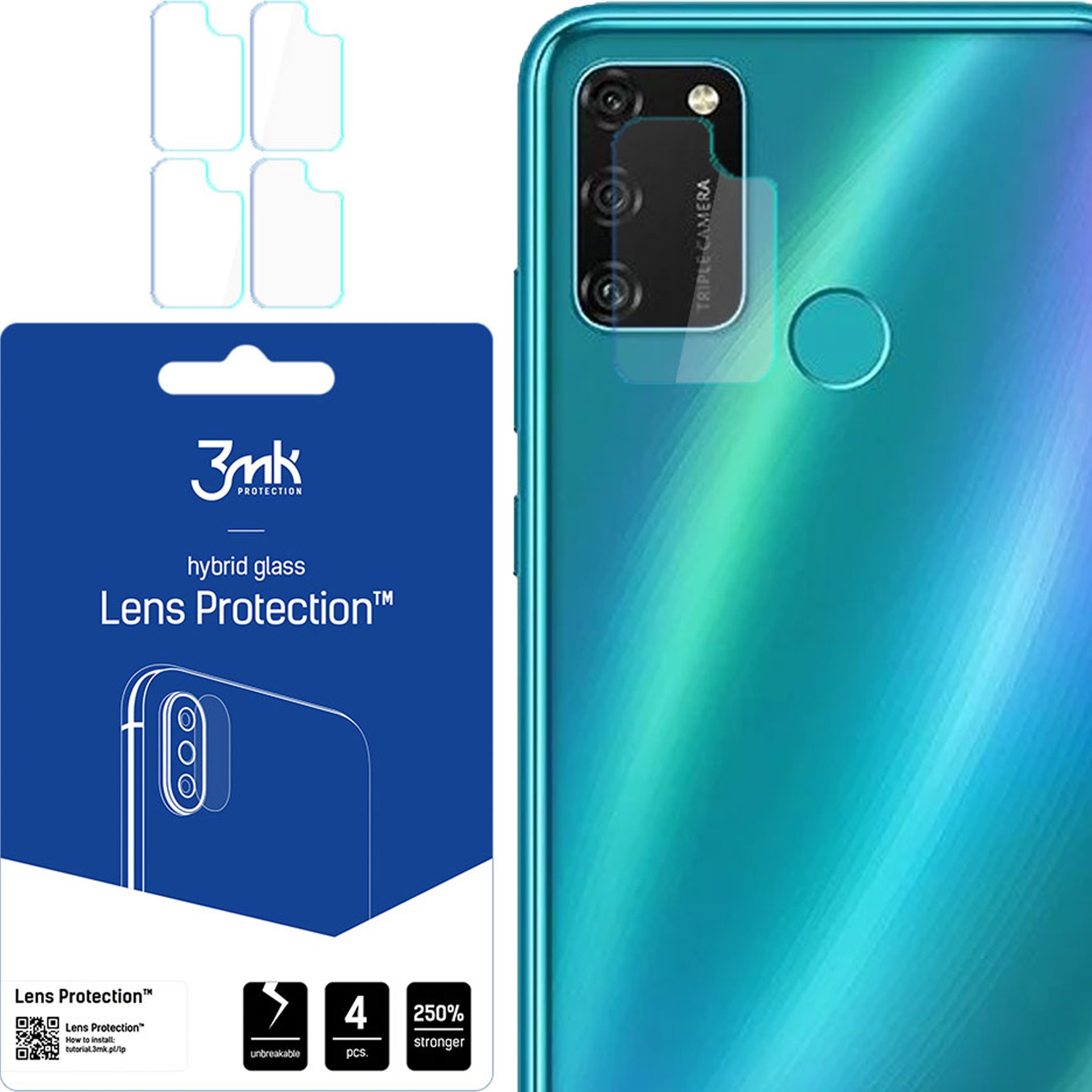 HONOR 9A - 3MK LENS PROTECTION