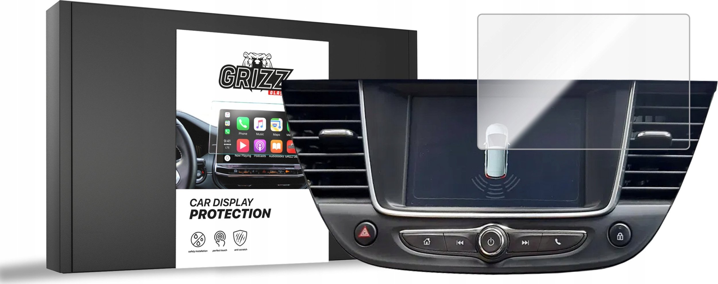 GrizzGlass Folia ceramiczna GrizzGlass CarDisplay Protection do Opel Astra K 2015-2021