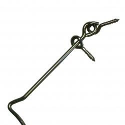 Hak budowlano-wiatrowy do okien ocynkowany 350mm