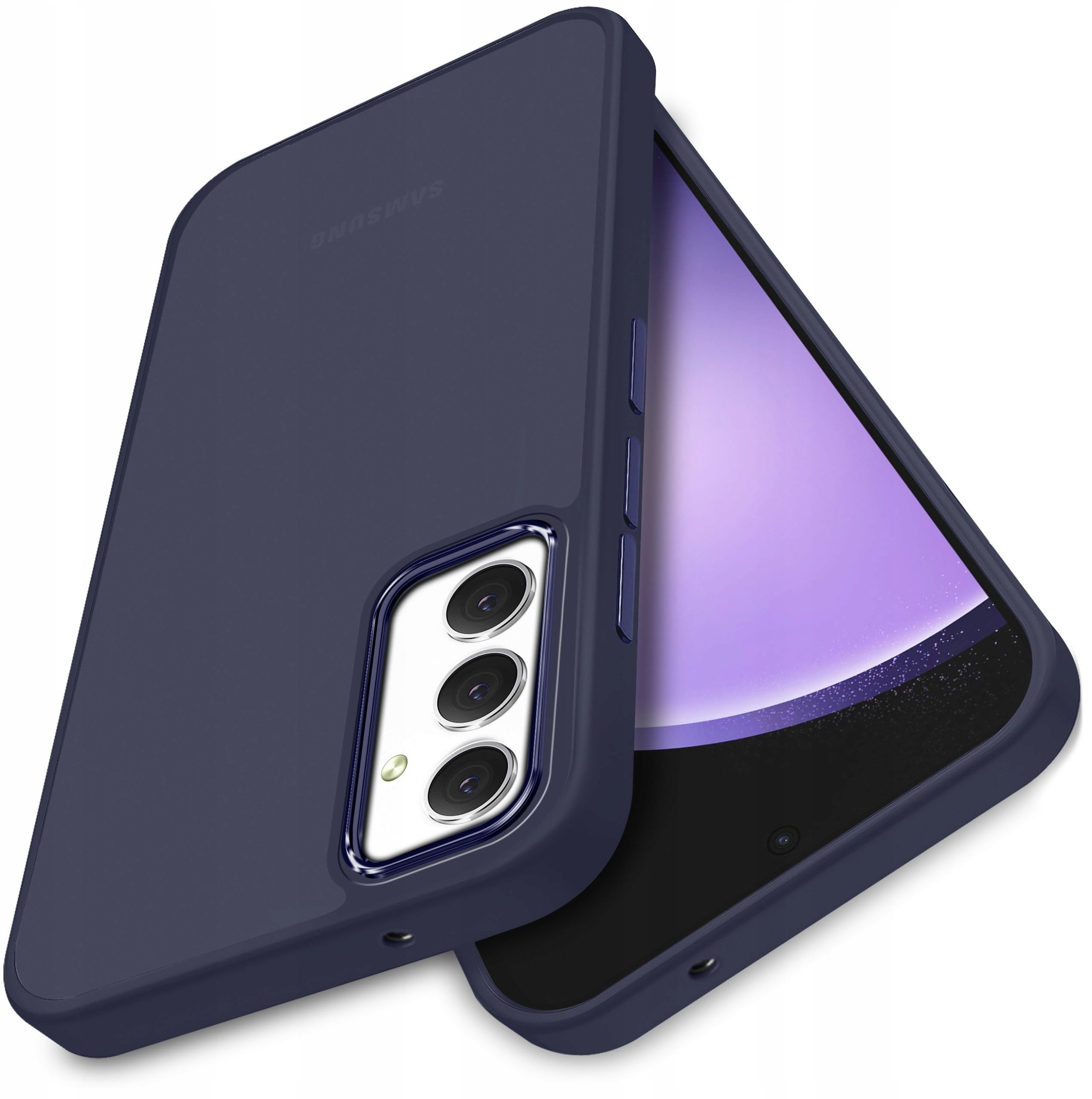 Etui do Samsung Galaxy S23 FE MATOWE SILICONE CASE SATYNOWE PLECKI + Szkło