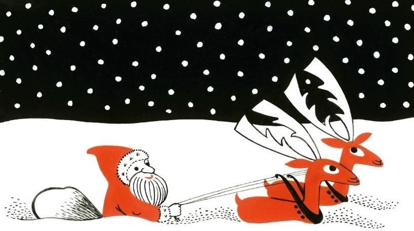 Museums & Galleries Karnet B6 z kopertą - Święta, Dashing Through