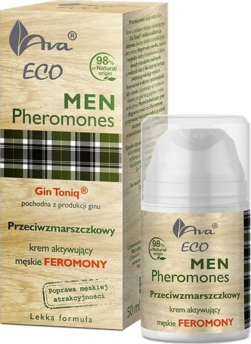 Ava Eco* Men przeciwzmarszczkowy krem do twarzy 50ml