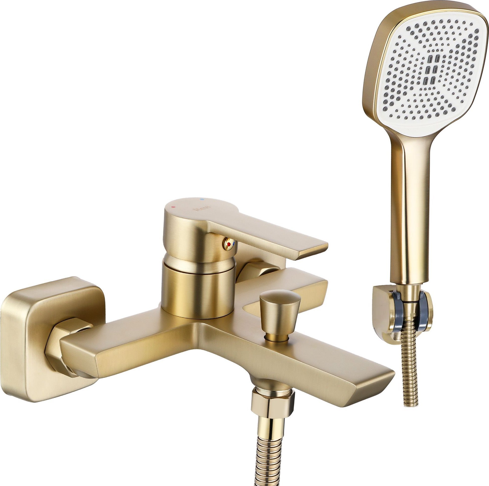 Bateria wannowa Rea Bateria wannowa REA ARGUS ZŁOTA SZCZOTKOWANA GOLD BRUSH