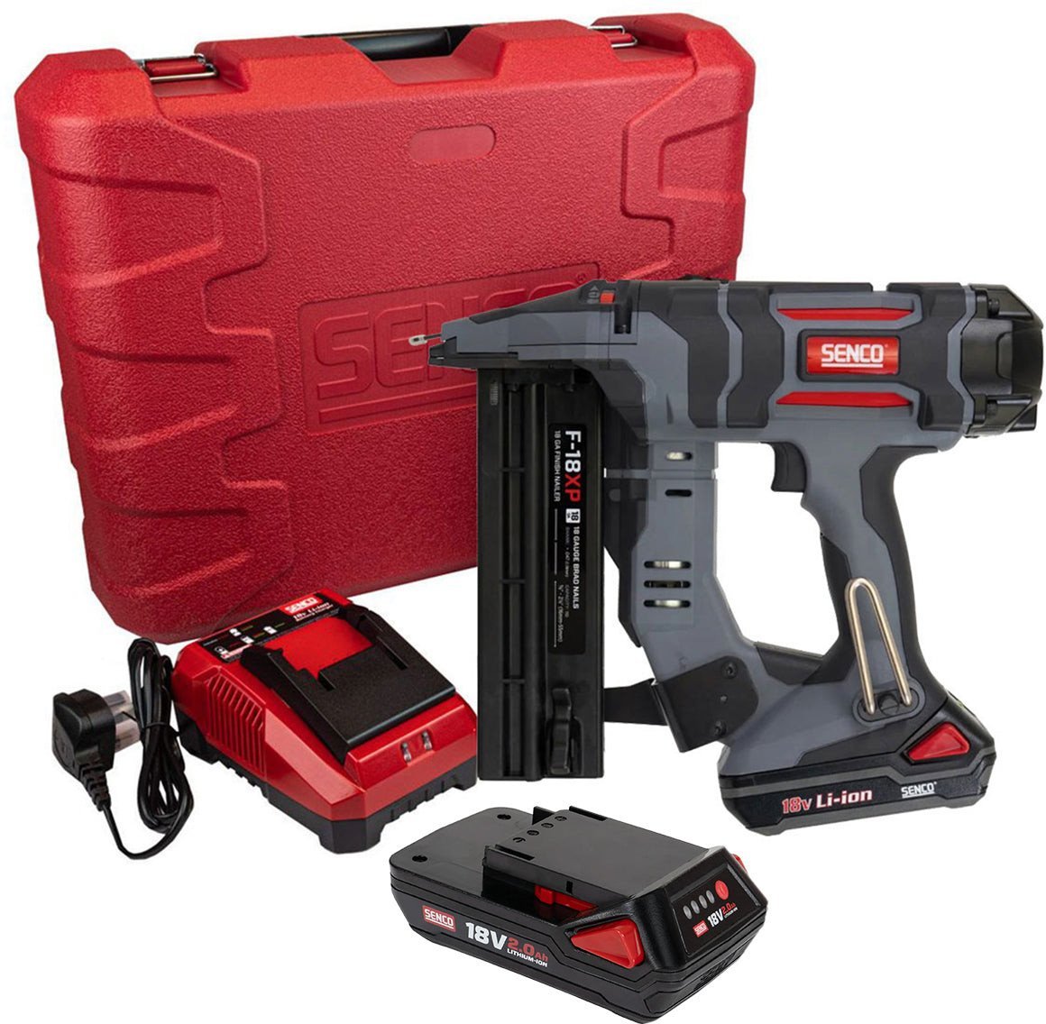 Battery-operated wine grinder 0deg, F-18XP-AX, SENCO, 18V, 2 Ah