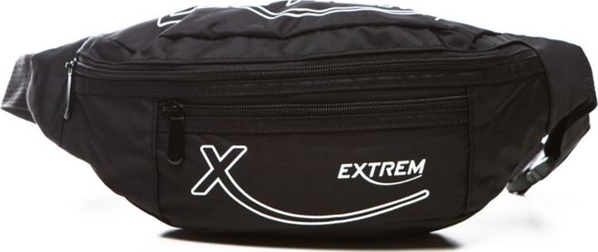 Bag Street Czarna saszetka nerka na pas EXTREM 65