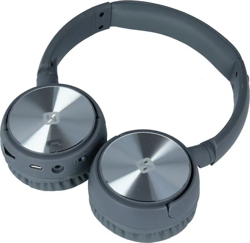 Słuchawki Sourcing Swissten Trix Bluetooth 4.2 Wireless Headphones With FM / AUX / MicroSD / Grey