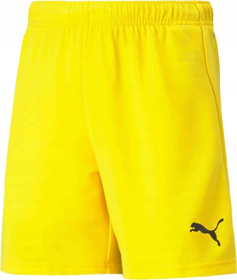 Puma Spodenki dla dzieci Puma teamRISE Short Jr żółte 704943 07 176cm
