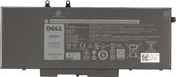 Bateria Dell Battery, 68WHR, 4 Cell,