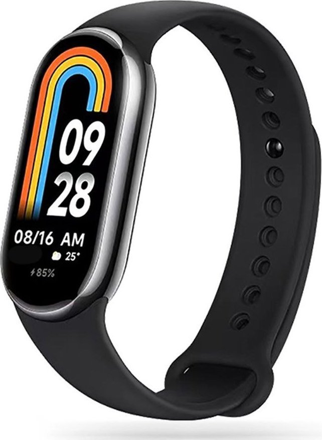 Braders Pasek Iconband do Xiaomi Mi Band 8 / 8 NFC Black