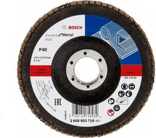 Bosch SCIERNICA TALERZ. 125/ 40 X431 STANDARD FOR METAL BOSCH