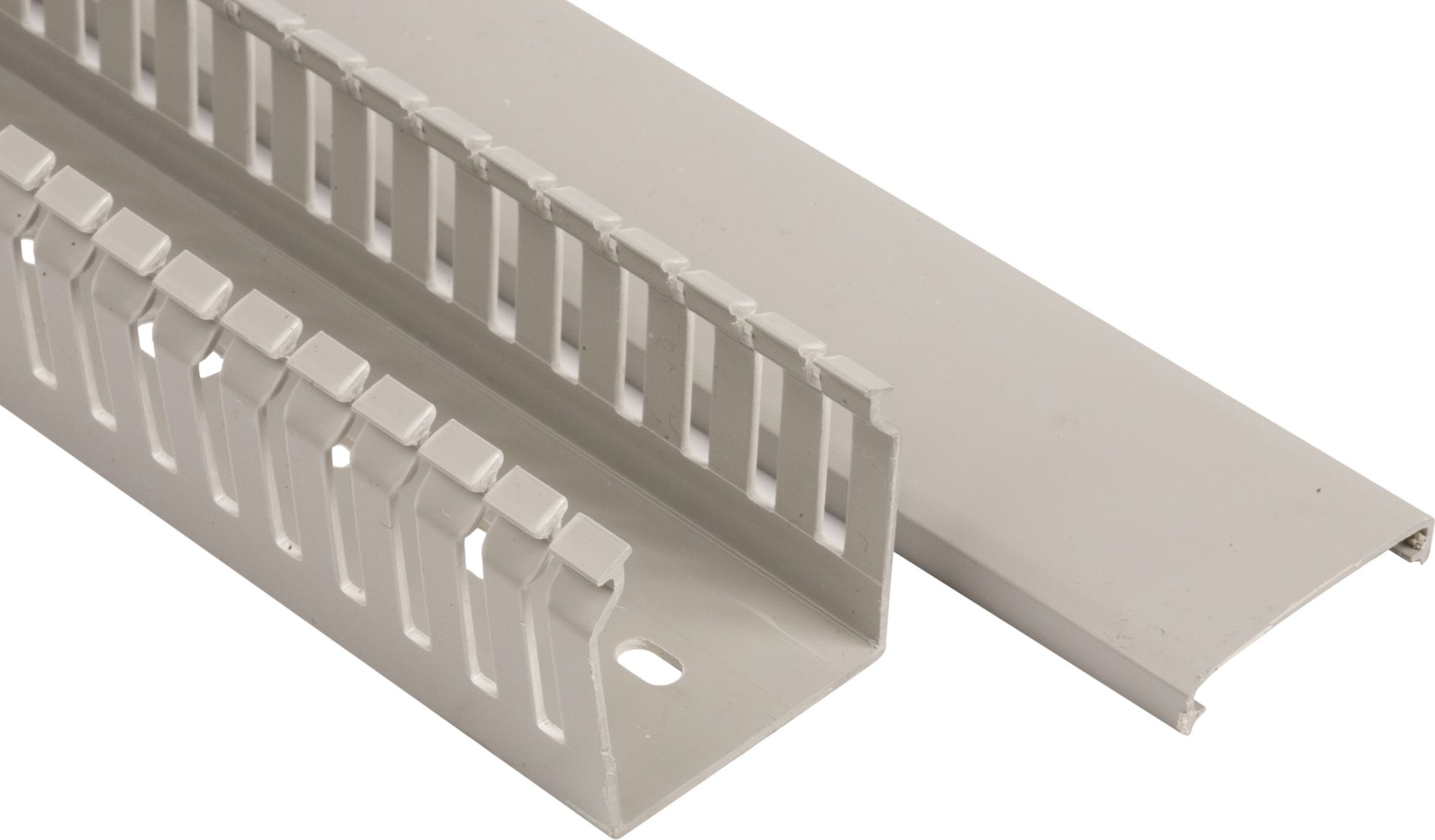 Elettrocanali Korytko grzebieniowe 40x40, 2m, szare (ECS4040)