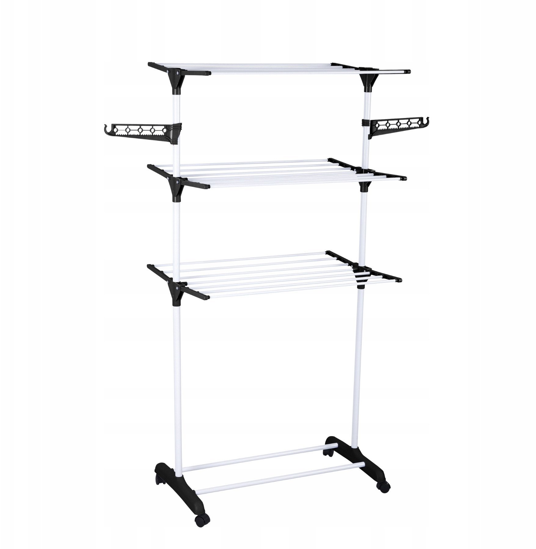 Pionowa suszarka na pranie z miejscem na wieszaki, 160 cm, ALTO