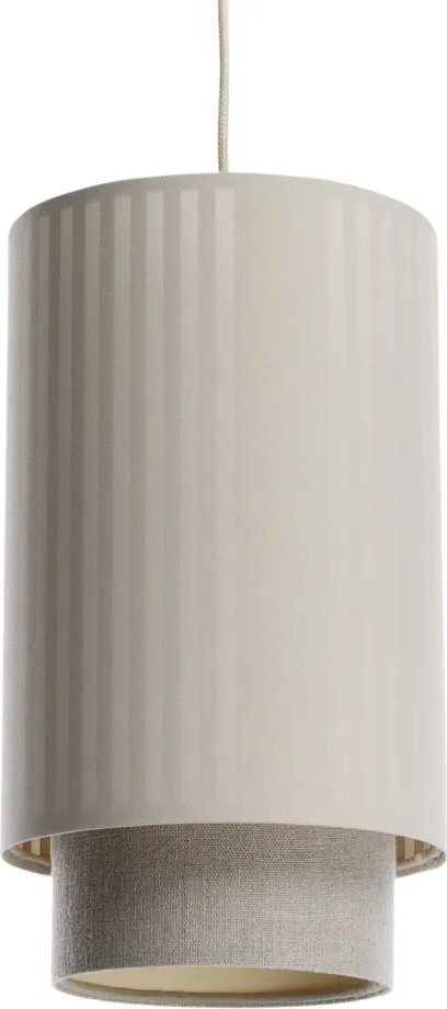 Lampa wisząca DUO LAMI LINE 20 kremowa/beżowa BPS KONCEPT