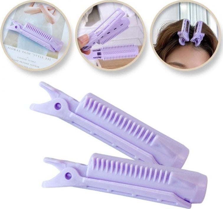 eCarla ECARLA_Spinki do stylizacji włosów 10x3cm AK09 2szt