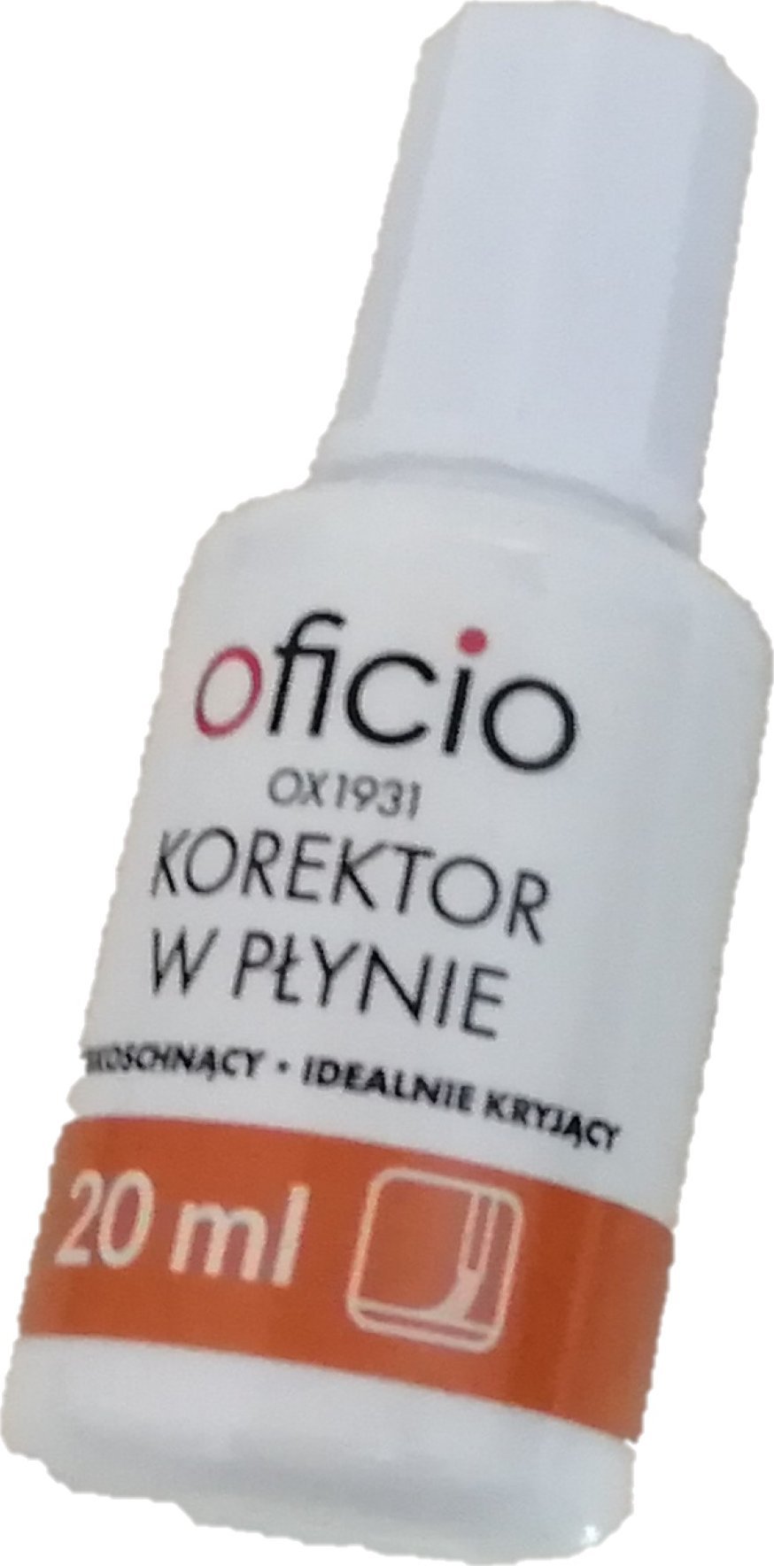 Oficio Korektor w płynie z pędzelkiem OFICIO 20ml