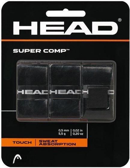 Head Owijka Supercomp czarna