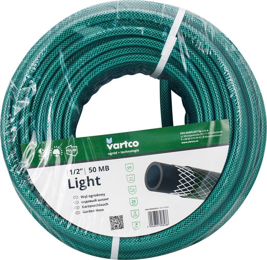 SHARK Tools Wąż ogrodowy 1/2" szpula 50m SPRINT 3warstwy