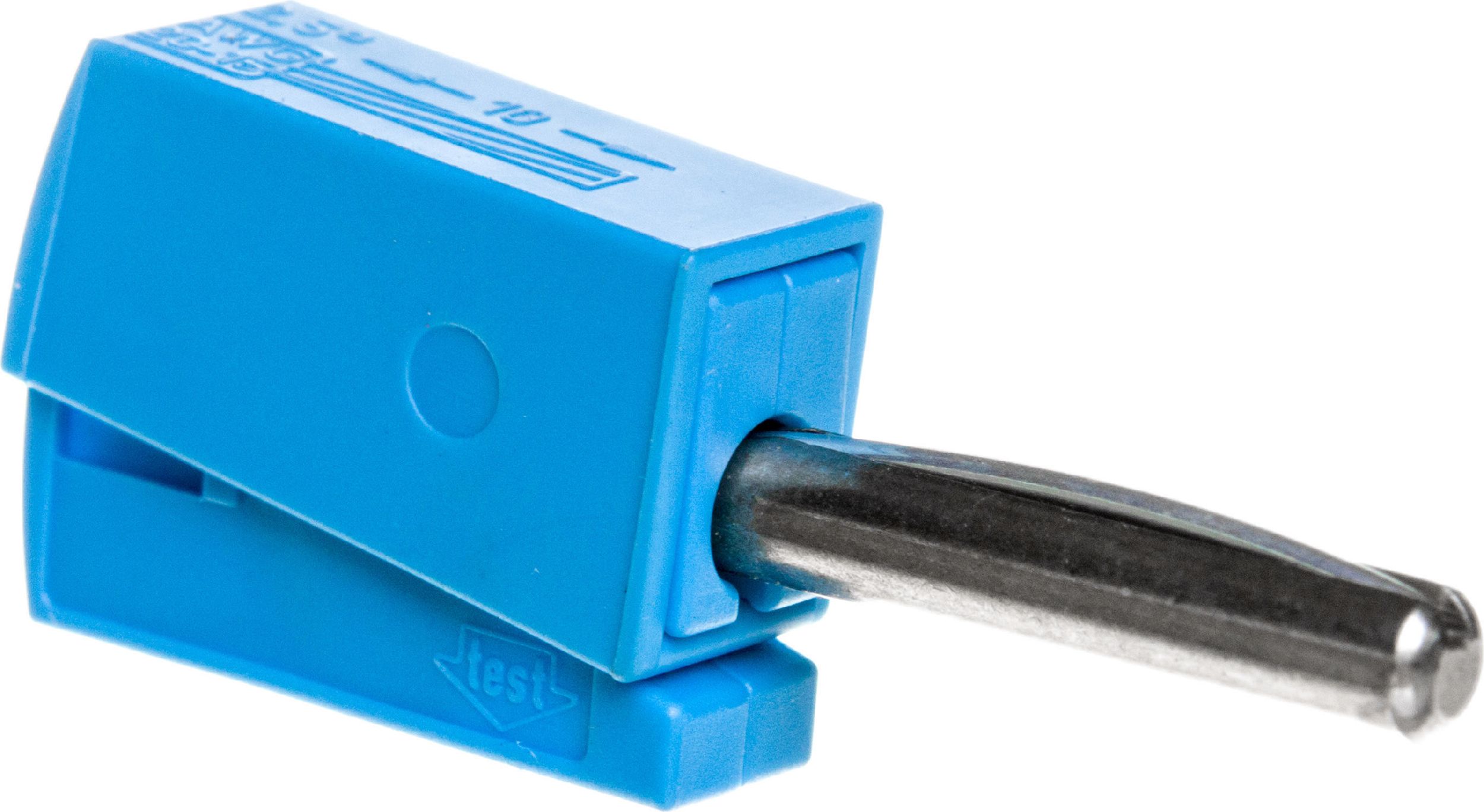 Wago Wtyk bananowy do gniazda o średnicy 4mm niebieski (215-711)