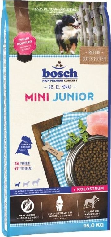 Bosch Petfood Plus Bosch Junior Mini drób (nowa receptura) 2x15kg