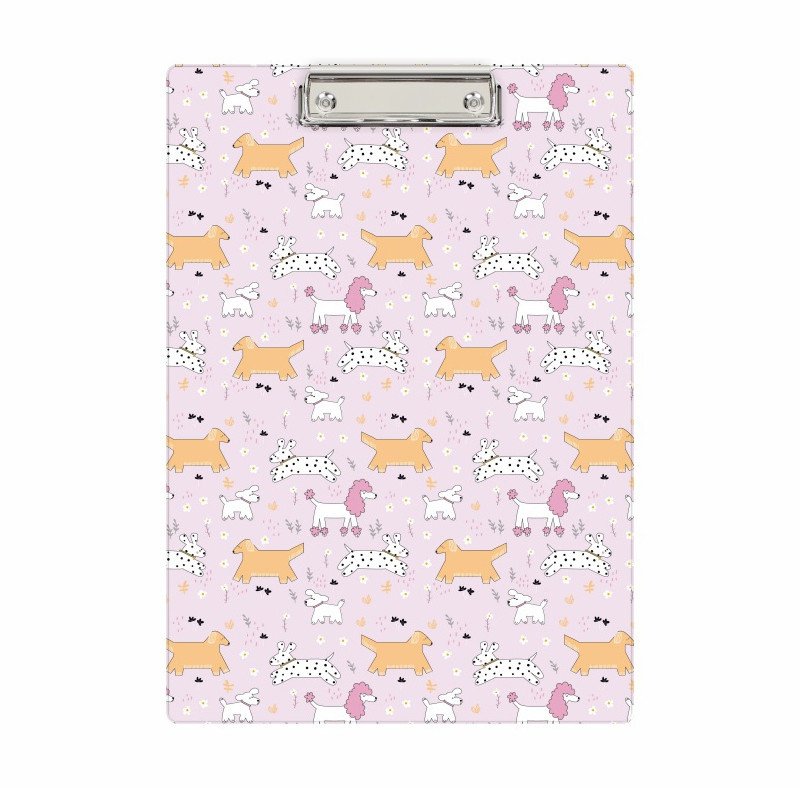 Deska z klipem clipboard podkładka do pisania PVC A4 pieski Puppies BIURFOL