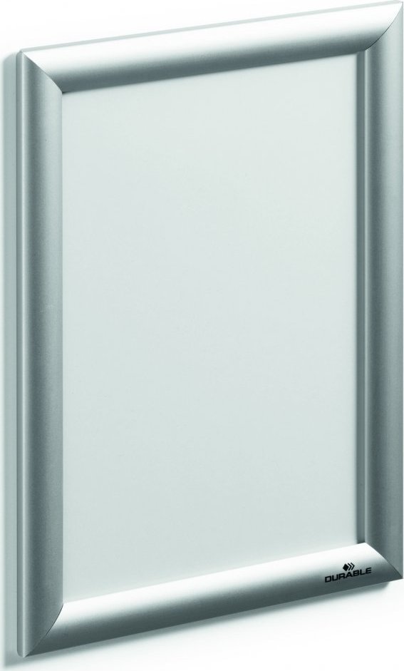 Durable DURABLE Klapprahmen Aluminium A4 silber