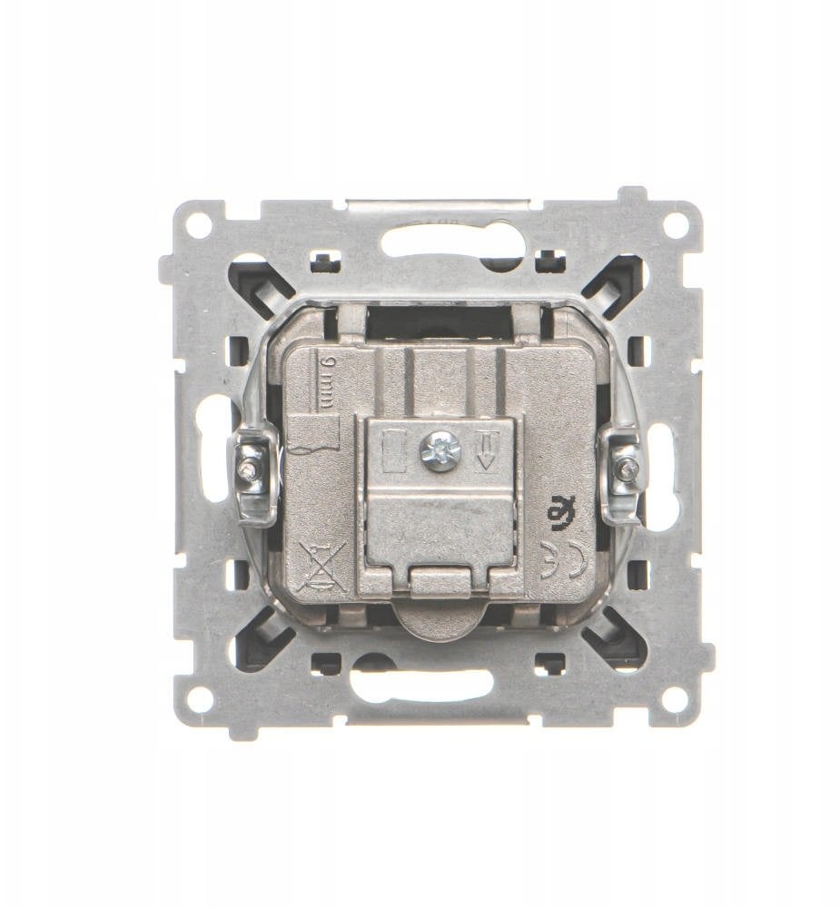 Kontakt-Simon Gniazdo antenowe R-TV końcowe separowane (moduł). 1x Wejście: 5862 MHz Czarny mat TAK.01/149