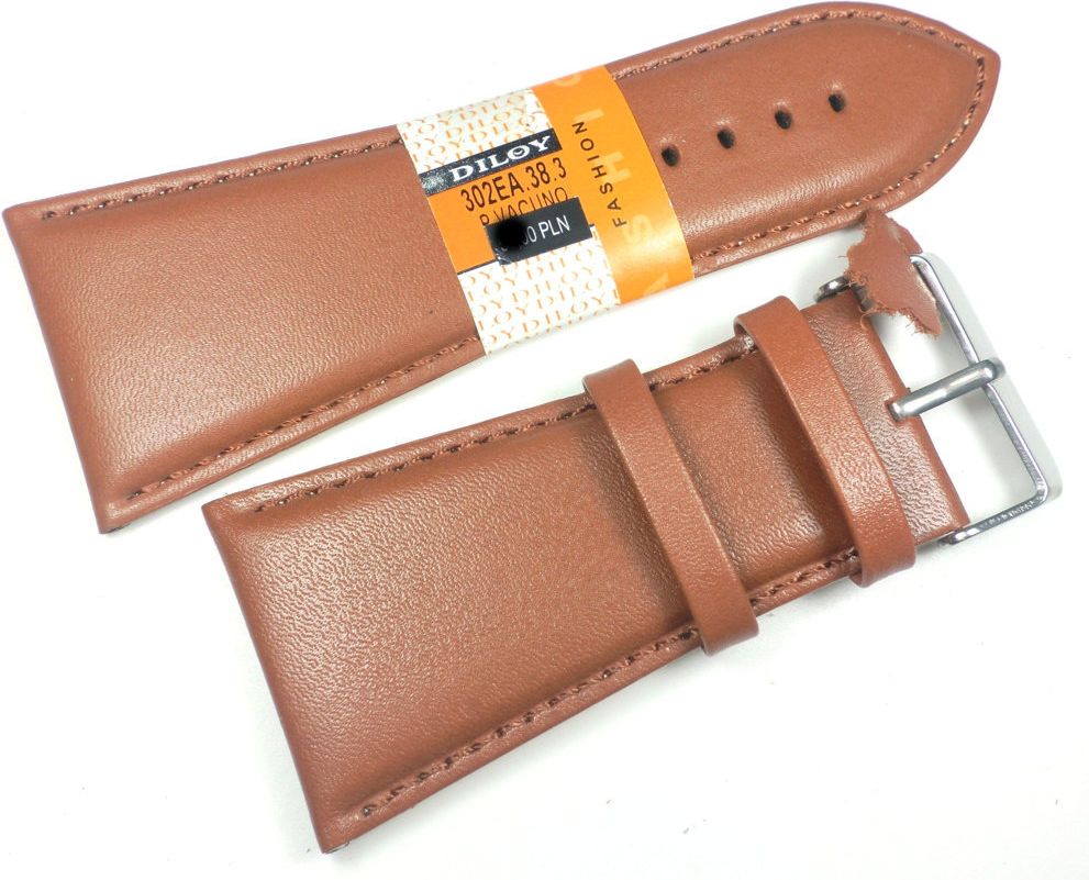 Diloy Skórzany pasek do zegarka 38 mm Diloy 302EA.38.3